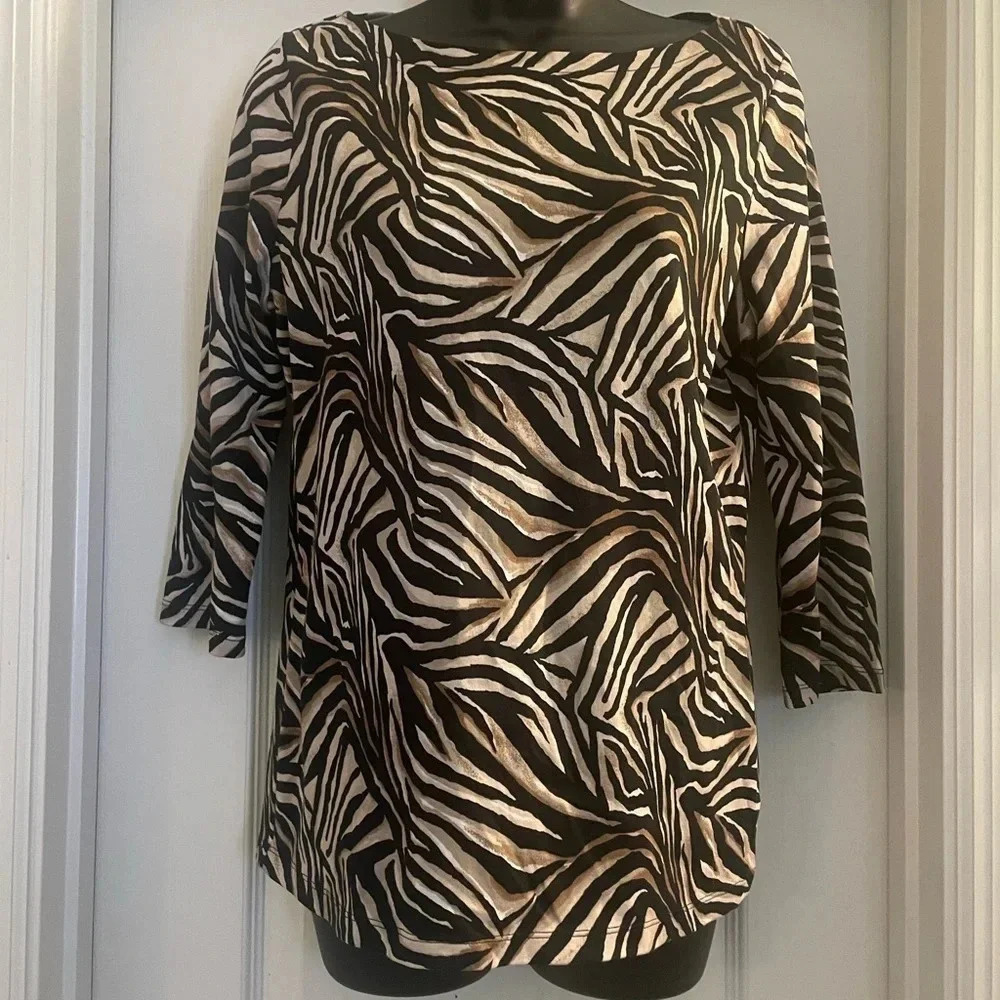 Kim Rogers 3/4 sleeve beautiful top